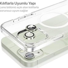Ahl Shop iPhone 17 Ile Uyumlu 9h Sertlik Safir Çiziklere ve Darbelere Dayanıklı Özel Üretim Çizilmeyen Tam Kaplayan Yüksek Çözünürlüklü Kamera Lens Koruyucu Cam Ids Siyah