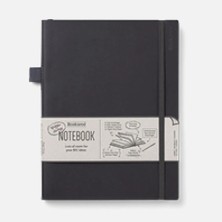 If Bookaroo Bigger Things Notebook Journal Çizgili Defter - Black
