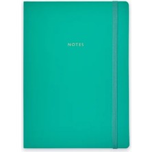 Episode Colourblock Uno Deep Mint A5 Perfect Bound Defter