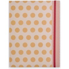 Episode Dotty Orange Polka Xl Perfect Bound Defter