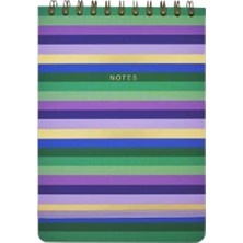 Episode Stripe Mauve Medley A5 Spiralli Defter