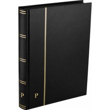 Pulko History 1970 Pul Defteri Klasik, 32 Yaprak, 64 Sayfa, A4+, Siyah Zemin, Siyah PH-273321