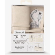 If Bookaroo Travel Tech-Tidy Kablo Düzenleyici Cream
