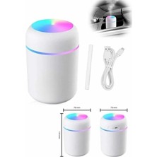 Just Cheap Store Hava Nemlendirici Buhar Makinesi LED Işıklı USB Dekoratif Nemlendirici