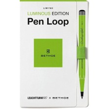 Leuchtturm 1917 Leuchttrum 1917 x Bethge Luminous Limited  Edition Pen Loop Kalem Tutacağı  Luminous  Green 400490