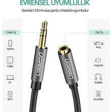 Ahl Shop 3.5 mm Ses Aux Uzatma Kablosu 1.5 Metre