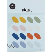 Suatelier Deco Sticker Plain Label Stickers 1660 Plain 56