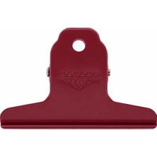 Penco Clampy Matte Clip Medium Metal Klips Red DP204