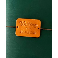 Aegean Leather Aegean  Leather Deri Defter Lastiği Sarı