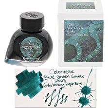 Colorverse Coloverse 2025 Limited Edition Blue Green Snake Glistening Purple BLUE(15ML) Mürekkep