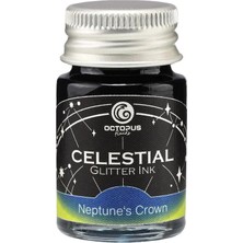 Octopus Fluids Celestial Glitter Mürekkep 10 ml - Neptune's Crown