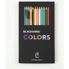 Palomino Blackwing Colors Renkli Ahşap Gövdeli 12'li Kalem Seti