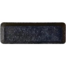 Hightide  Penco Marbled Melamin Kalem Tepsisi Black