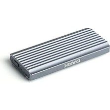 Ahl Shop Dark USB 3.2 Gen2 Type C - M.2 Nvme & Sata SSD Rgb Led'li Disk Kutusu (Dk-Ac-Dsem5)