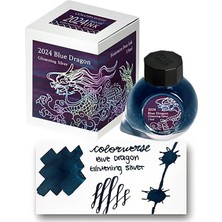 Colorverse Coloverse 2024 Blue Dragon Glistening Silver (15ML) Mürekkep