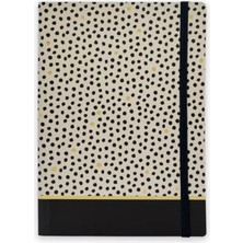 Episode Monochrome Random Dotty A5 Perfect Bound Notebook