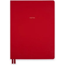 Episode Colourblock Uno Scarlet Red Xl Sert Kapak Defter