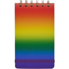 Episode Ombre Pride Rainbow Spiralli Küçük Not Defteri