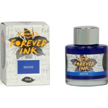 Diamine Forever Permanent & Waterproof Pigment Şişe Mürekkep 50ML Skyline