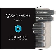 Caran D'Ache Caran Dache Dolma Kalem Kartuşu Cosmic  Hypnotic Turquoise Turkuaz 8021-191