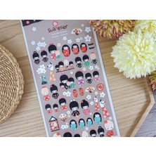 Suatelier Deco Sticker Kokeshi