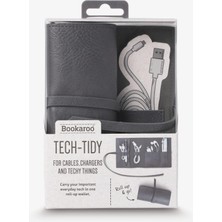 If Bookaroo Travel Tech-Tidy Kablo Düzenleyici Charcoal