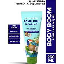 Ahl Shop Body Boom Bomb Shell Duş Jeli 250 ml 1 Paket (1 x 1 Adet)
