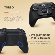 Ahl Shop Mobapad Chitu 2 Pro Controller Siyah Nintendo Switch 2 ve Windows Uyumlu Bluetooth Nfc Tmr
