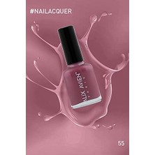Ahl Shop Pembe Nude Oje 55 - Yüksek Pigmentli Uzun Süreli Kalıcılık Hızlı Kuruma - Nail Lacquer 55