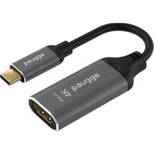 Ahl Shop Thunderbolt 4/3 Destekli 4K 60Hz Hdr Hdcp 2.2 USB C To HDMI Adaptör (CHD20B-ADP)