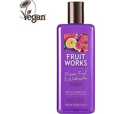 Ahl Shop Fruit Works Sg Passion Fruit And Watermelon Duş Jeli 500 ml