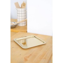 Ahl Shop Kare Gold Servis/sunum Tepsi