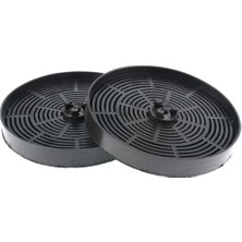 Ahl Shop DP6X, DP6S, DK6711W, Luxell B66S2 ile Uyumlu Davlumbaz Aspiratör Karbon Filtre 2'li