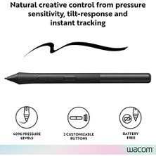 Ahl Shop Wacom LP1100K Intuos Tablet Siyah Için 4K Kalem