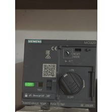 Siemens 3VA9157-0HA20 Sentron 3VA1 Motor Mekanizması (Motor Operator) 110-230V Ac / 110-250V Dc