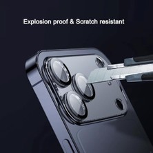 Ahl Shop For iPhone 17 Pro ile Uyumlu Çizilmeye Dayanıklı Kılıf Dostu Temperli Cam Kamera Koruyucu Lens (Iphone 17 Pro)