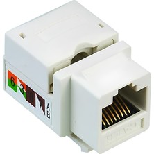 Mn6 MN90D Cat6 Utp RJ45 90° Keystone Jack 8P8C Şase Ethernet Ağ Prizi Modülü 250 Mhz