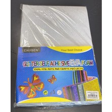 Chiisen Glitter Simli Kendinden Yapışkanlı Eva Foam Köpük Levha Sanat El Işi Projeler Için EM149
