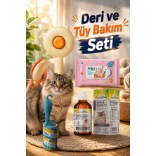 Muhtelif Kedi Tüy Dökülme Önleyici ve Bakım Seti