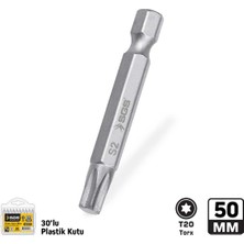 SGS3927 Torx Uçlu Bits S2 T20 50MM Sand-Pro Series - 30 Adet