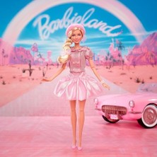 Ahl Shop Margot Robbie'nin 'yi Canlandırdığı Filmden, Pembe Bluz ile Tütü Etek Giyen ve Uyumlu Mücevherler Takan Saçları Yapılı, Koleksiyona Uygun Bebek, JBJ53