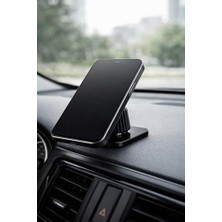 Ahl Shop Busstier Araç Içi Telefon Tutucu Nano Jel Ped Yapışkanlı 360 Derece Döner Başlık Yıkanabilir Yeniden Kullanılabilir Kaydırmaz Torpido Konsol Masaüstü Duvar Uyumlu Evrensel iPhone Android Telefon Stand