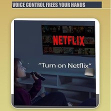 Ahl Shop Mi Tv Stick, Mı Box 4s 4k, Mi Box S 4k, Uyumlu Uzaktan Kumanda Mi Tv Stick Için Bluetooth ve Sesli Kumandalı Yedek Uzaktan Kumanda