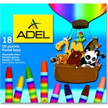 Ahl Shop Karton Kutu Pastel Boya 18 Renk