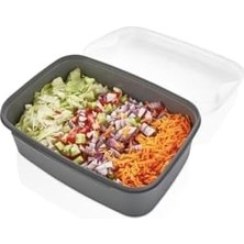 Ahl Shop Rendeli Saklama Kabı 4500 ml Gri, Gri