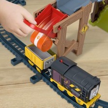 Ahl Shop Thomas &   Thomas ve Arkadaşları™ Diesel'in Inşaat Seti Thomas ve Arkadaşları Diesel'in Inşaat Seti Motorlu Oyuncak Tren, Ray ve Yükler JBW20