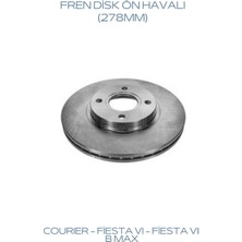 Wood Fren Disk Ön Havalı (278MM) B Max 12> Courıer 14> Fiesta Vı 08>17 Fiesta Vıı 17>