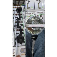 Ahl Shop D001 Ağır Vasıta Araçlar Için Araç Tutucu Kamyon Tır Otobüs Ekskavatör Gibi Büyük Araçlar Için Büyük Boy ve Büyük Vakumlu Ergonomik Tasarım Aplus Kalite Memnuniyet Garantili Araç Telefon Tutucu