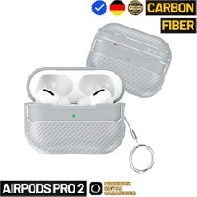 Ahl Shop Pro 2. Nesil Uyumlu Karbon Fiber Hybrid Polymer Technology Premium Kulaklık Kılıfı