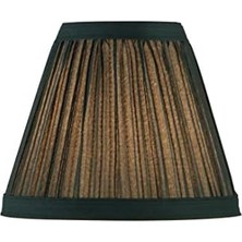 Ahl Shop Aspen Creative 33123-2, Avize Pileli Klipsli Avcı Yeşil Gölge, 7,62 cm Üst x 15,24 cm Alt x 12,7 cm Eğim, 2'li Set